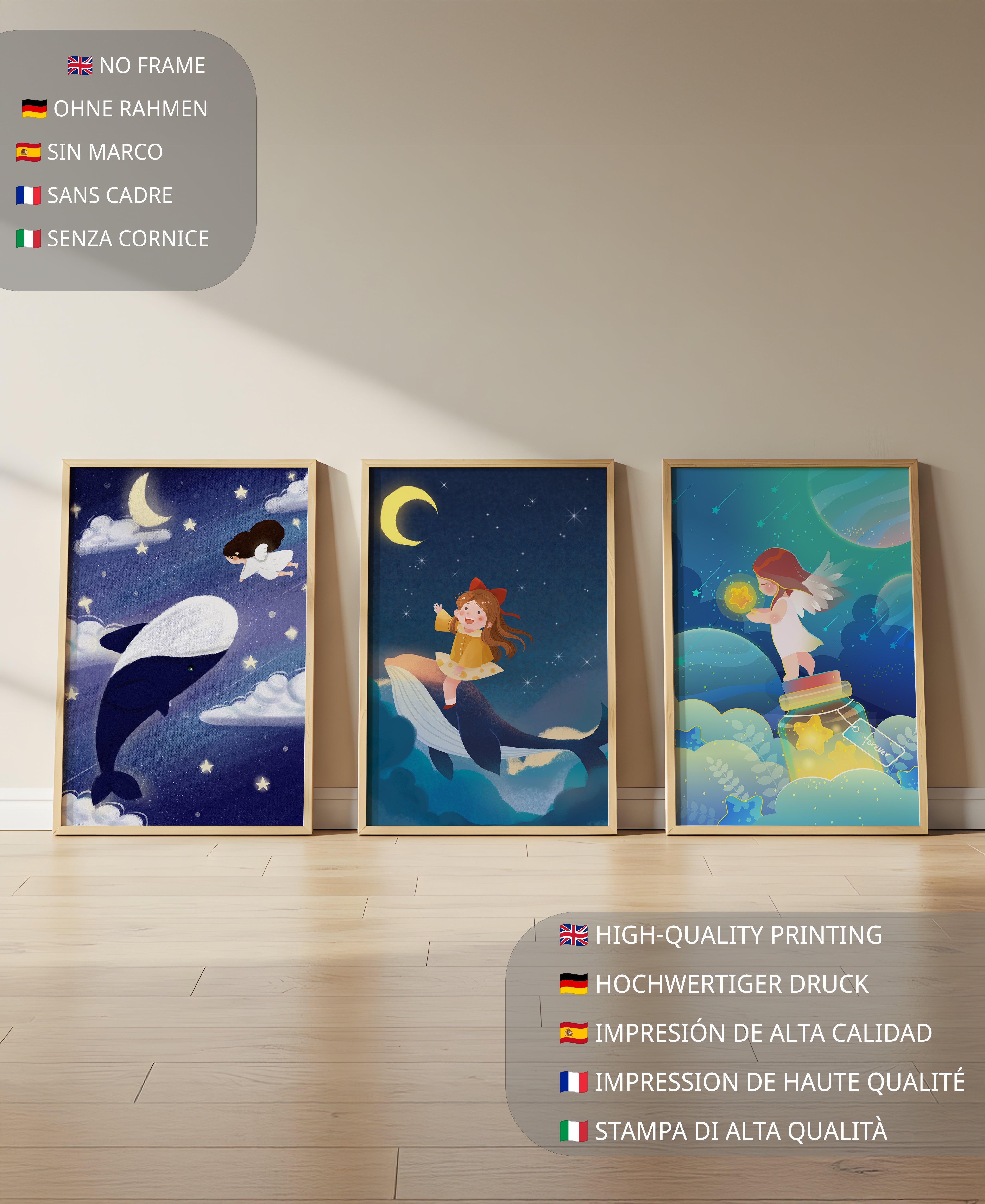 Aventura De Niños En El Cielo Estrellado