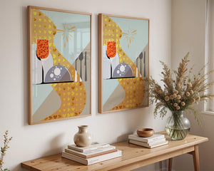 Elegant Dining Setting with Red Wine Glass and Gold Accents - Mi tienda