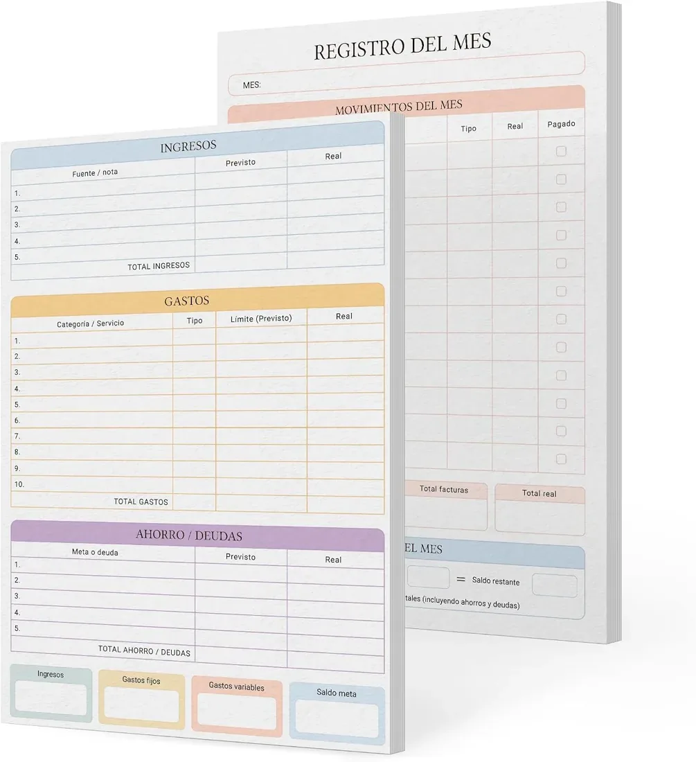 Budget refill (set of 2)