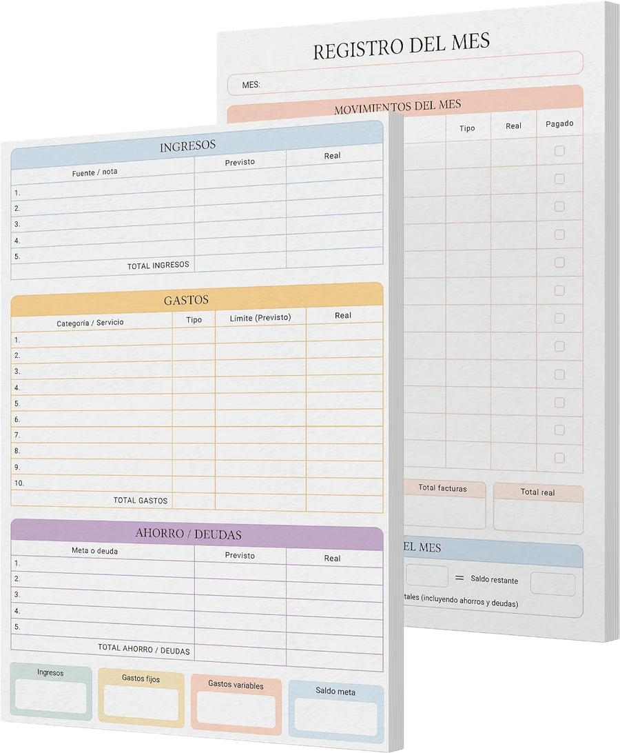 Budget refill (set of 2)