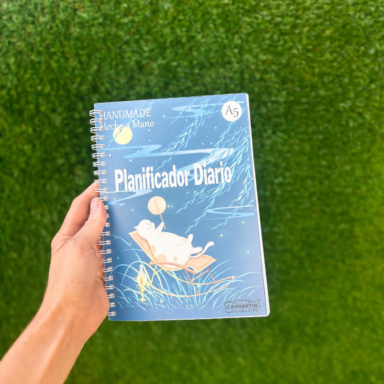 Planificador Diario Sin Fechas Canvartin — portada