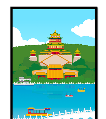 Traditional Chinese architecture by a serene lake