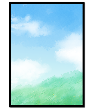 Un paisaje sereno de cielo azul y césped verde