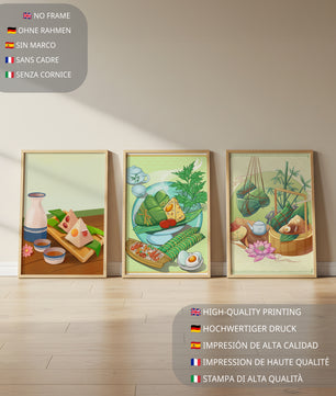Œuvres d'art inspirées par la cuisine asiatique