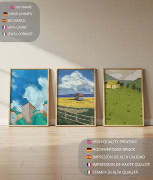 Paisajes Artísticos en Lienzos Modernos
