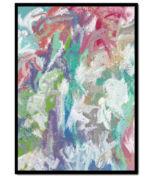 Ondas fluidas abstractas de colores con patrones texturizados