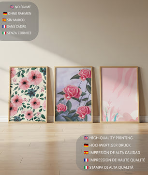Impresiones Florales en Decoración Moderna