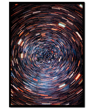 Colorful Abstract Circular Light Motion - Mi tienda
