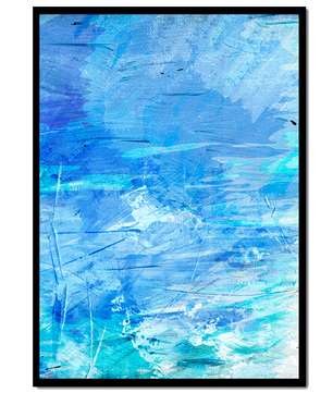 Fondo de acuarela texturizado azul abstracto