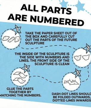 Kit DIY de papel poligonal papercraft 3D de cervatillo, 70x43x11 cm, 72 piezas – Ciervo de cartón geométrico, figura animal creativa para decoración de pared de habitación infantil