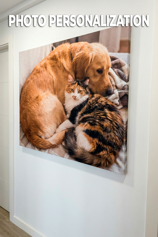 Cuadros personalizados de fotos de mascotas en lienzo