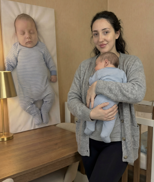 Cuadros personalizados de fotos de niños en lienzo –  premium