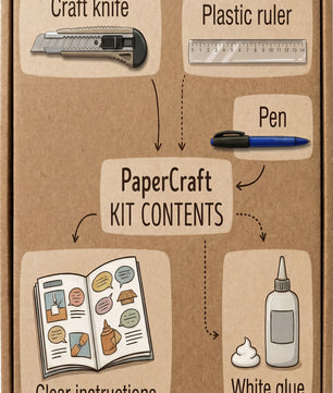 Ciervo pequeño 3D, figura de papel poligonal para ensamblar 42x32x11 – Manualidad DIY, ciervo de cartón escultórico para decoración de pared moderna