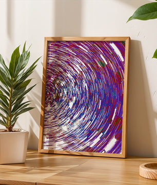Dynamisches Spiralmuster mit lebendigen Farben