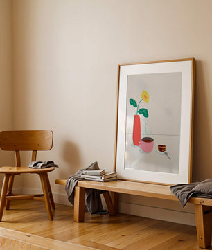 Cozy Breakfast with Coffee, Cake, and Sunflower in Vase - Mi tienda