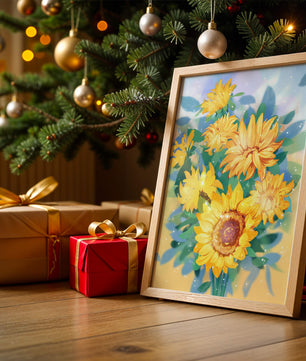 Sunflowers in Bright Sunlight