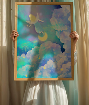 Celestial Fairy Amongst Starlit Clouds - Mi tienda