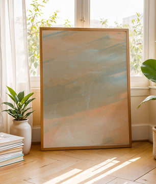 Tonos pastel abstractos con patrones de pinceladas