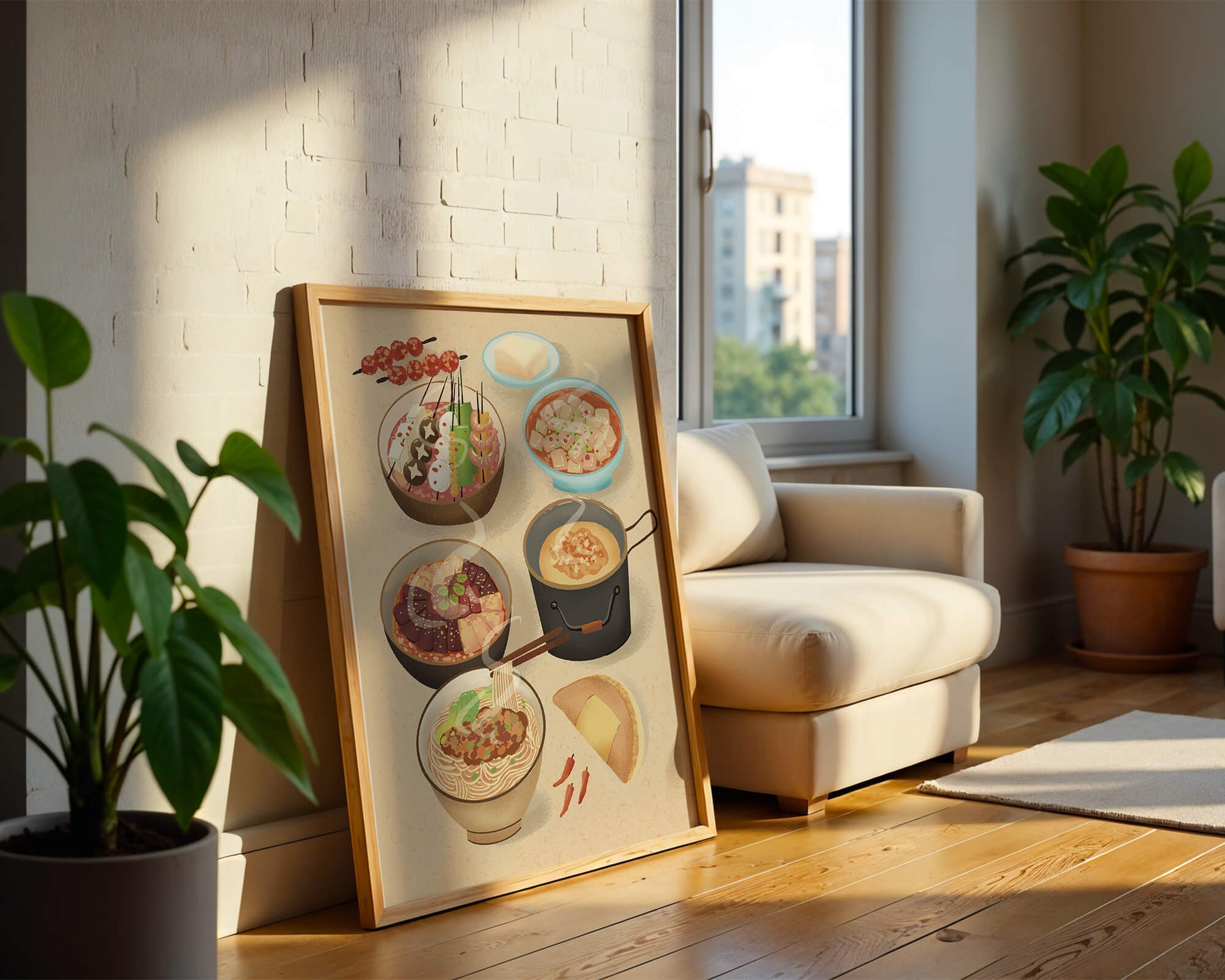 Delicious Array of Asian Cuisine with Various Dishes