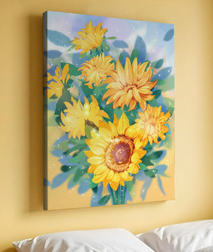 Sunflowers in Bright Sunlight