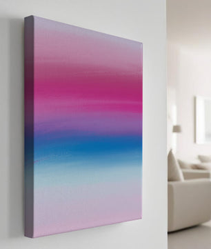 Vibrant Gradient with Pink and Blue Hues