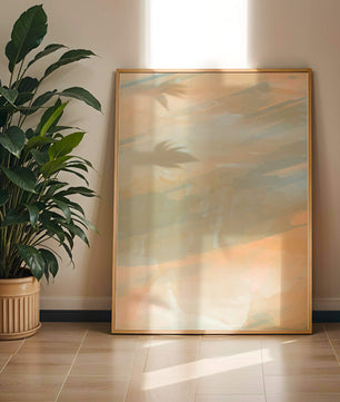 Tonos pastel abstractos con patrones de pinceladas
