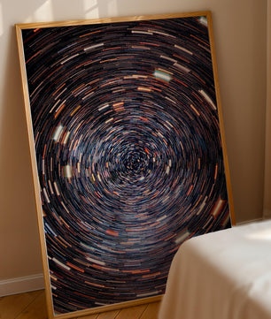 Colorful Abstract Circular Light Motion - Mi tienda