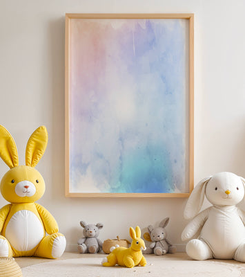 Gentle watercolor pastel gradient with soft texture and flow