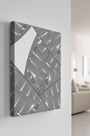 Detailed Abstract Geometric Pattern with Interwoven Stripes - Mi tienda