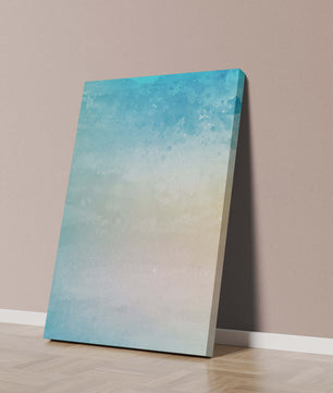 Fondo de acuarela pastel con degradado azul y beige