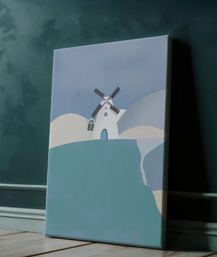 Windmill On A Sunny Hilltop