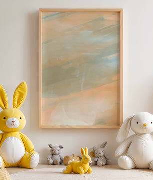 Tonos pastel abstractos con patrones de pinceladas