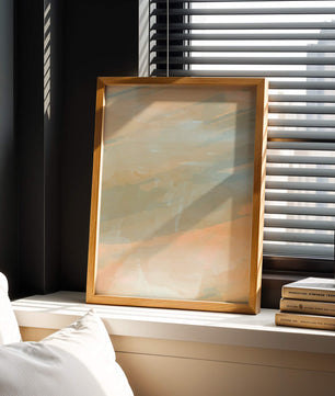 Tonos pastel abstractos con patrones de pinceladas