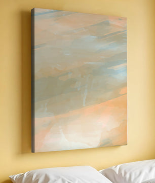 Tonos pastel abstractos con patrones de pinceladas