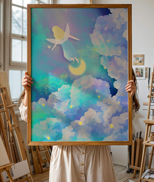 Celestial Fairy Amongst Starlit Clouds - Mi tienda