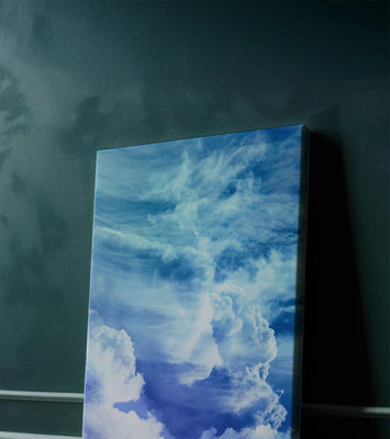 Beautiful Blue Sky with Majestic Clouds