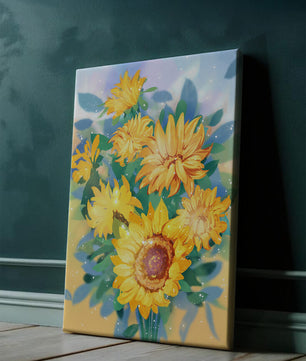 Sunflowers in Bright Sunlight
