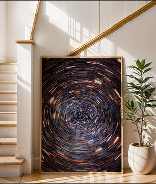 Colorful Abstract Circular Light Motion - Mi tienda
