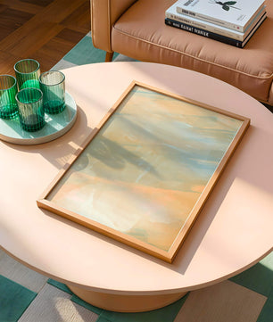 Tonos pastel abstractos con patrones de pinceladas