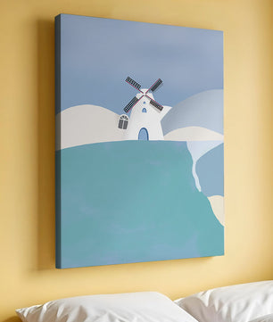 Windmill On A Sunny Hilltop
