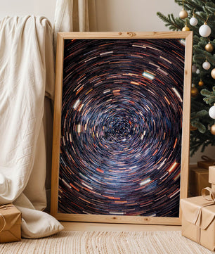 Colorful Abstract Circular Light Motion - Mi tienda
