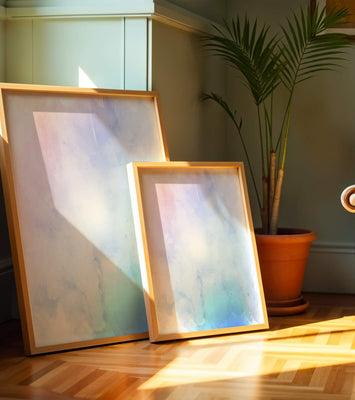 Gentle watercolor pastel gradient with soft texture and flow