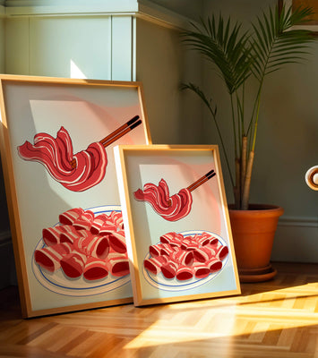 Delicious raw meat slices on plate with chopsticks in background