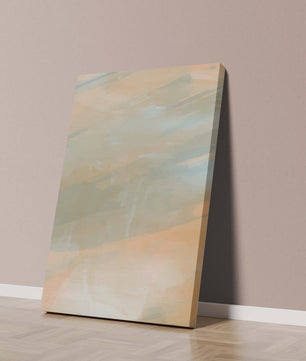Tonos pastel abstractos con patrones de pinceladas