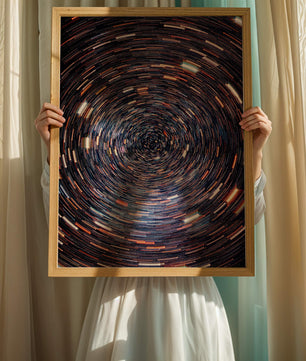 Colorful Abstract Circular Light Motion - Mi tienda