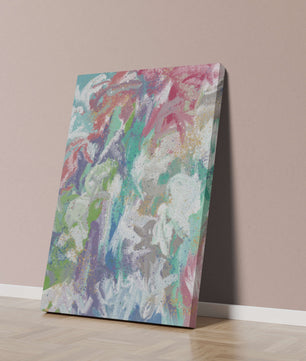 Ondas fluidas abstractas de colores con patrones texturizados