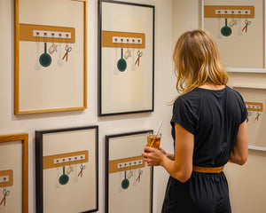 Kitchen Utensils Hanging on a Wall with Heart Hooks - Mi tienda