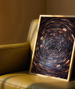 Colorful Abstract Circular Light Motion - Mi tienda