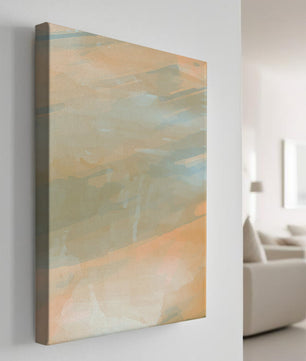 Tonos pastel abstractos con patrones de pinceladas