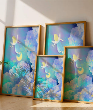 Celestial Fairy Amongst Starlit Clouds - Mi tienda